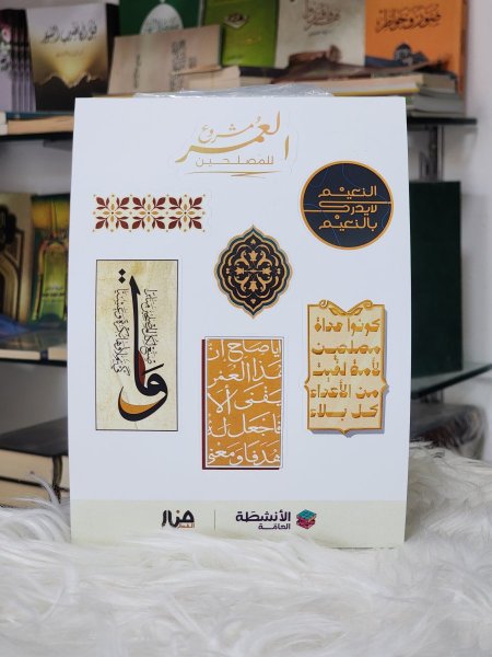 ملصقات قسم الانشطة العامة لدار منار الفكر